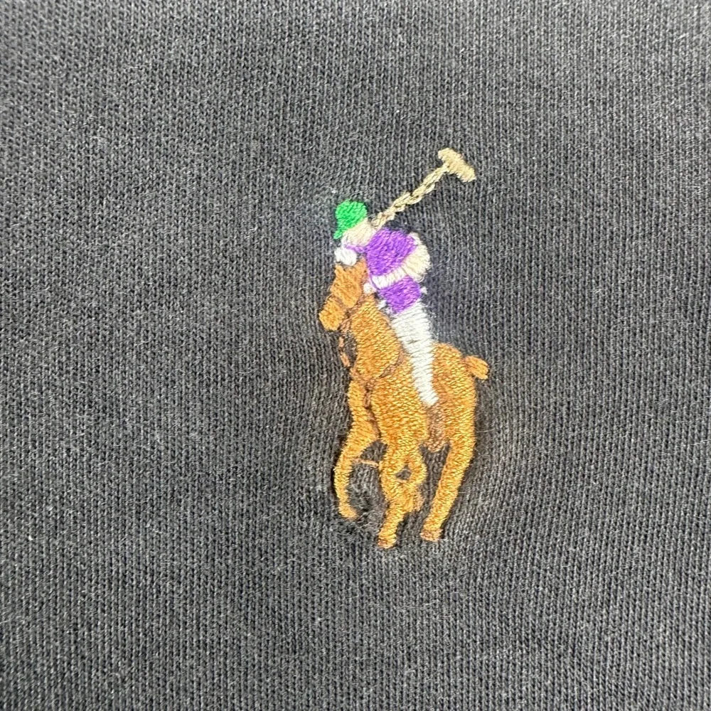 Polo Ralph Lauren Pima Soft Touch Polo Shirt Black Large Multi Pony Logo